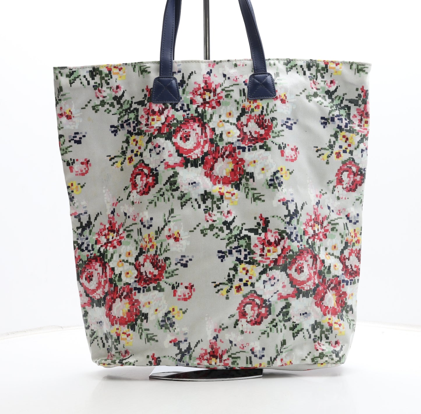 Paperchase Womens Multicoloured Floral PVC Top Handle Bag Size Large