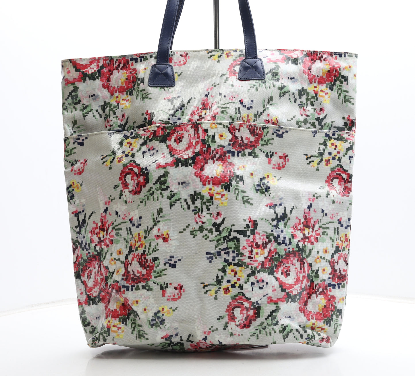 Paperchase Womens Multicoloured Floral PVC Top Handle Bag Size Large