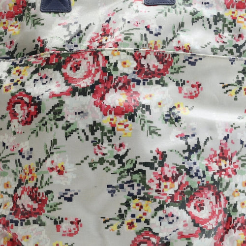 Paperchase Womens Multicoloured Floral PVC Top Handle Bag Size Large
