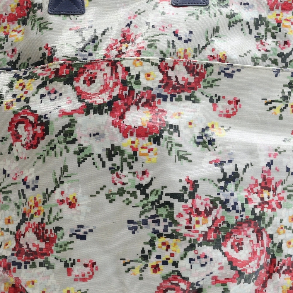 Paperchase Womens Multicoloured Floral PVC Top Handle Bag Size Large