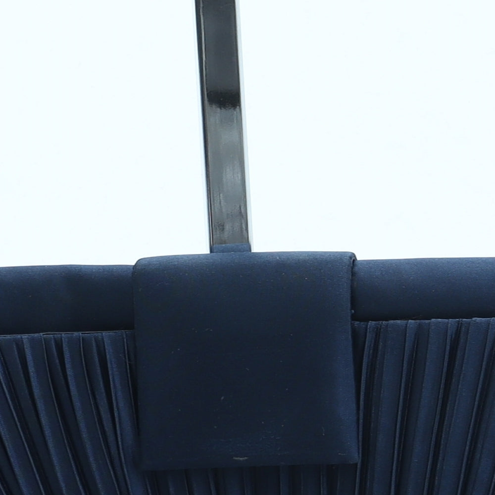 Debut Womens Blue Polyester Clutch Size Small