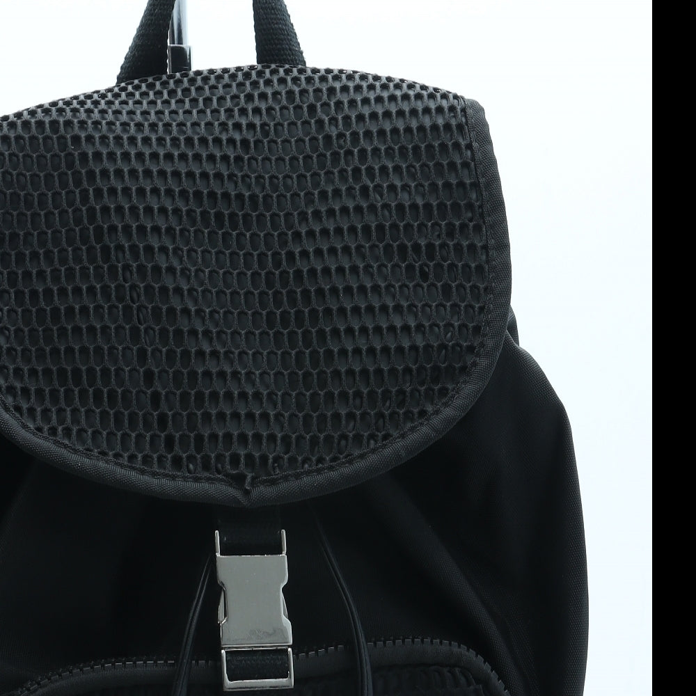 Primark Womens Black Polyester Backpack Size Medium