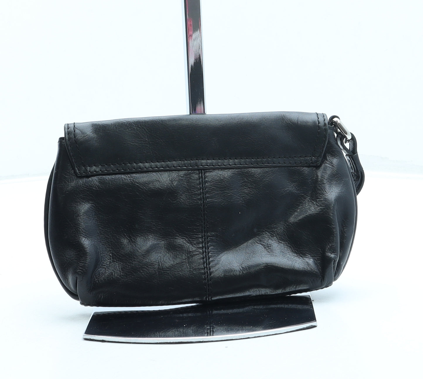 Radley Womens Black Leather Clutch Size Small
