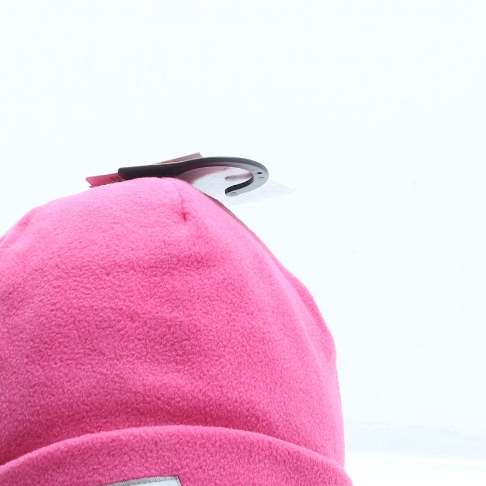 Nutmeg Girls Pink Polyester Beanie One Size