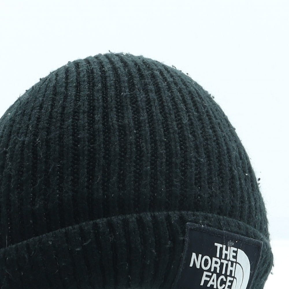 The Northface Mens Black Acrylic Docker Cap One Size