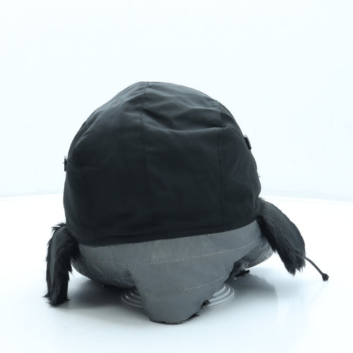 Matalan Boys Black Polyester Trapper Hat One Size