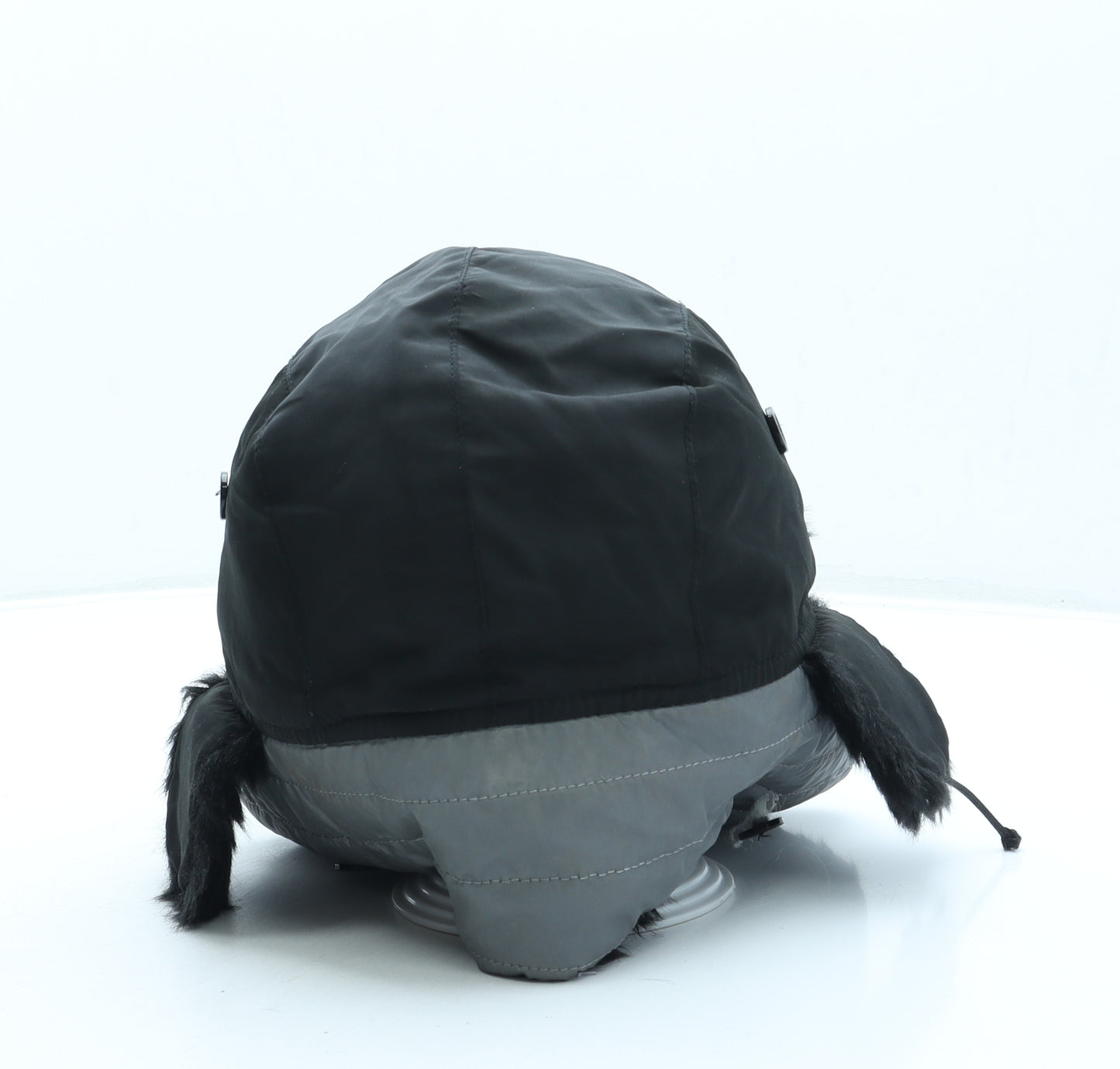 Matalan Boys Black Polyester Trapper Hat One Size