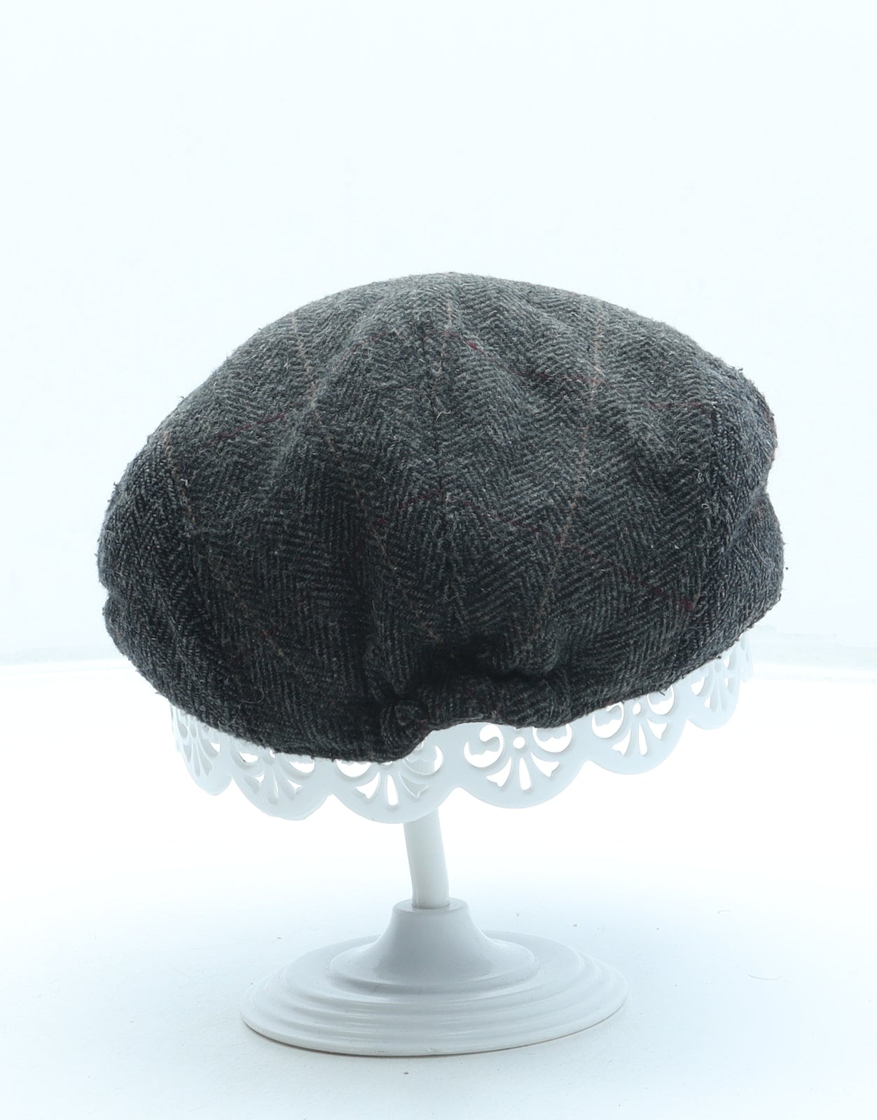 Marks and Spencer Boys Grey Polyester Flat Cap One Size