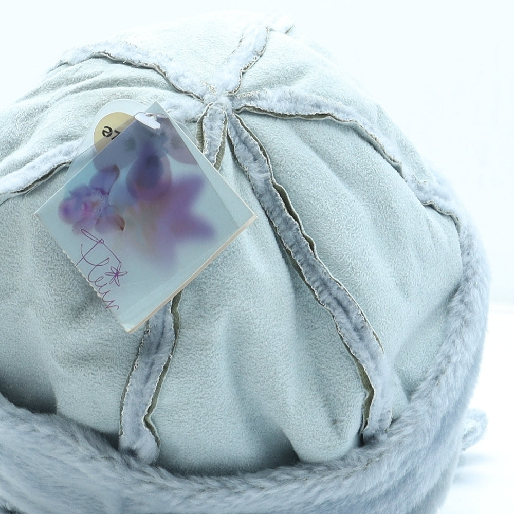 Etcetera Womens Blue Acrylic Cloche One Size