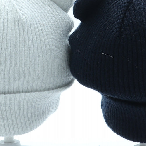George Boys Blue Polyester Beanie One Size - Bear ears