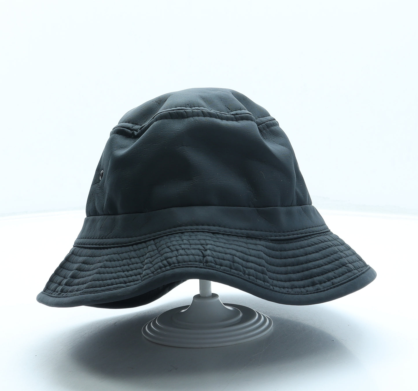 Burgess Boys Black Nylon Bucket Hat One Size