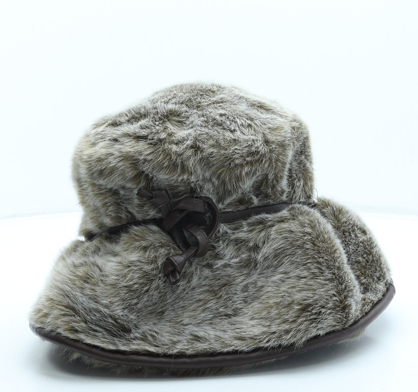 Oasis Womens Brown Acrylic Cloche One Size