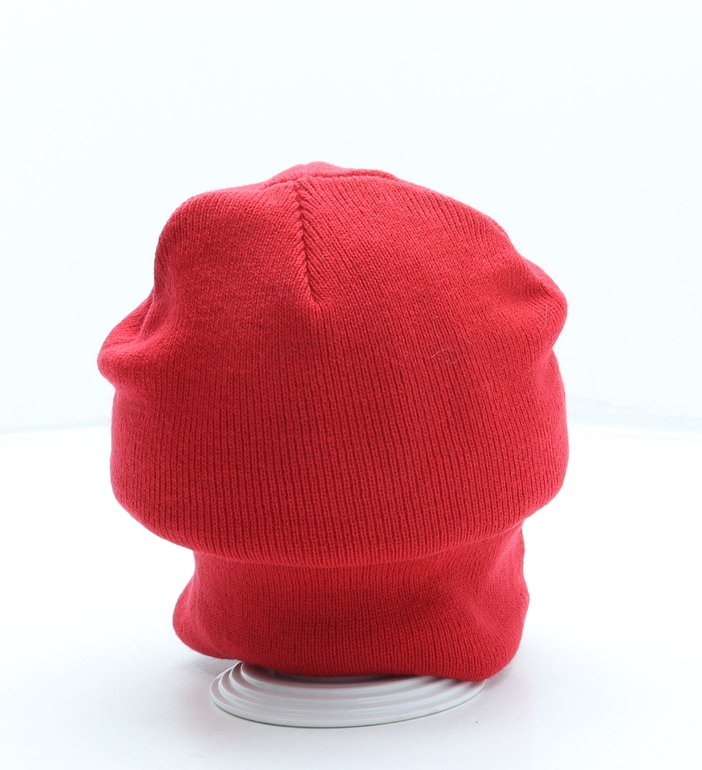 Dr Suess Womens Red Acrylic Beanie One Size - The Grinch