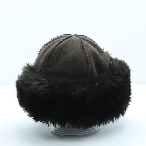 Roman Womens Brown Acrylic Cloche One Size