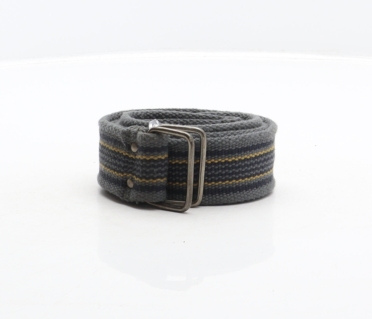 LGD Mens Multicoloured Striped Cotton Braided/Woven Belt Belt One Size