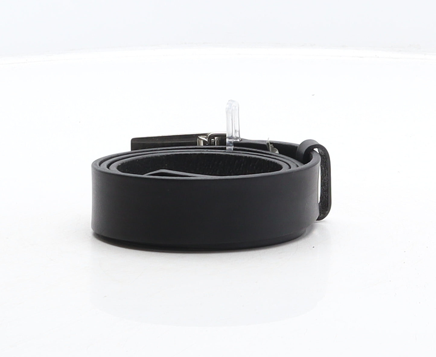 Gap Mens Black Solid Leather Dress Belt Belt Size 34