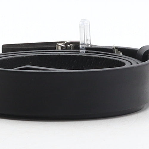 Gap Mens Black Solid Leather Dress Belt Belt Size 34