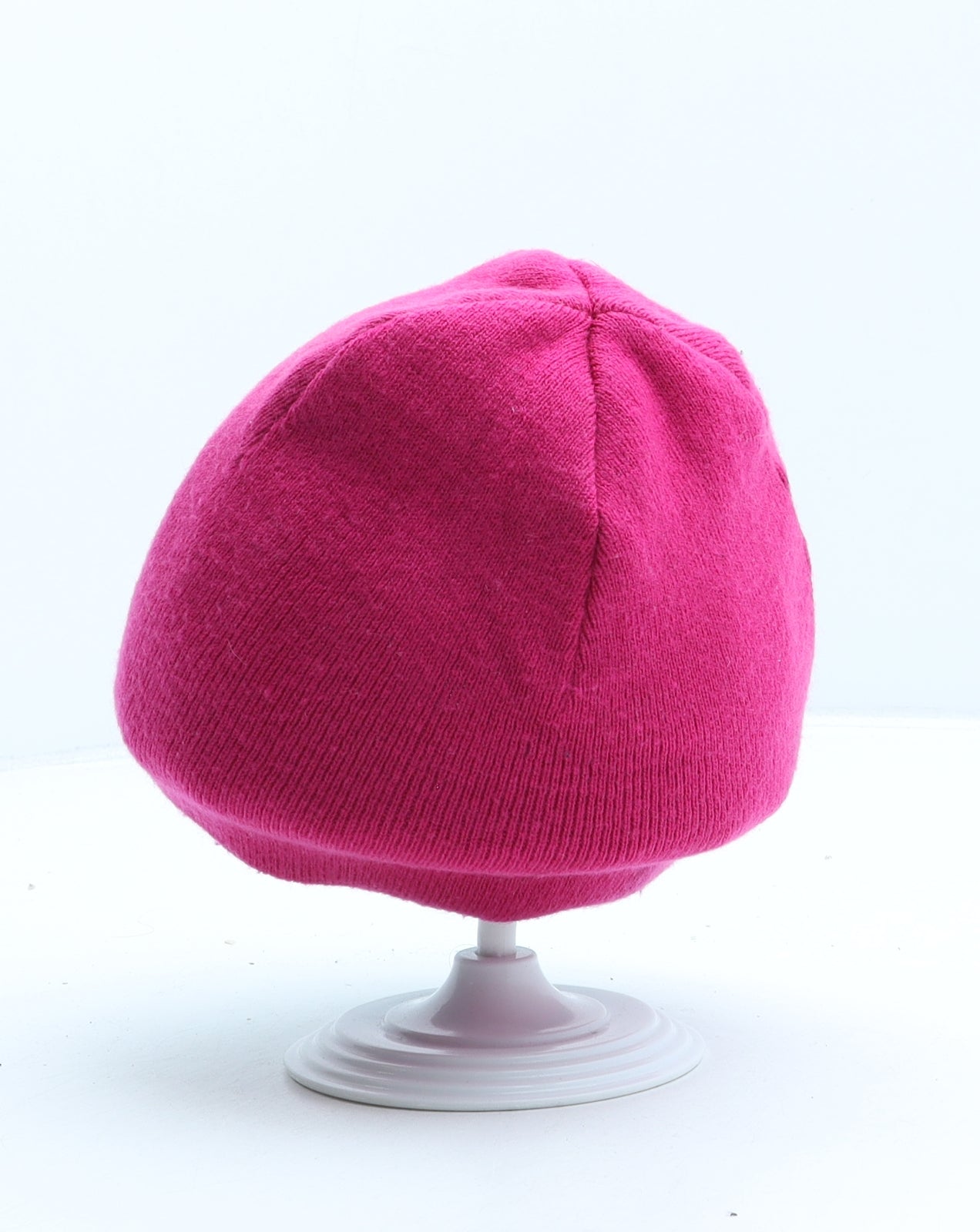 Wed'ze Girls Pink Acrylic Beanie One Size