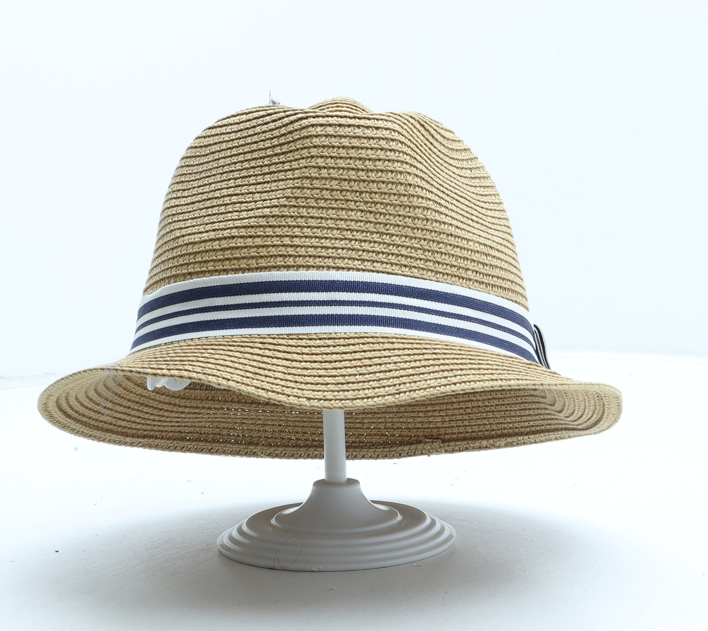Rebel Boys Beige Paper Trilby One Size