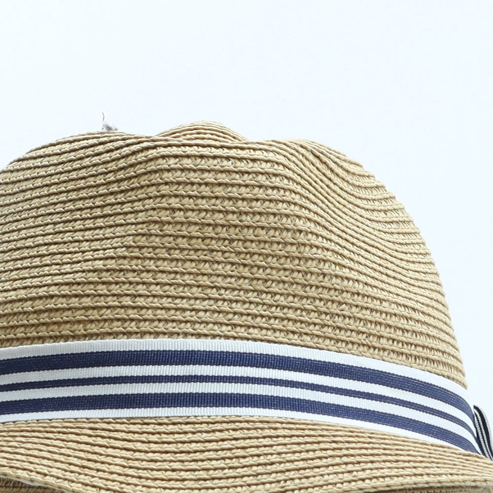 Rebel Boys Beige Paper Trilby One Size