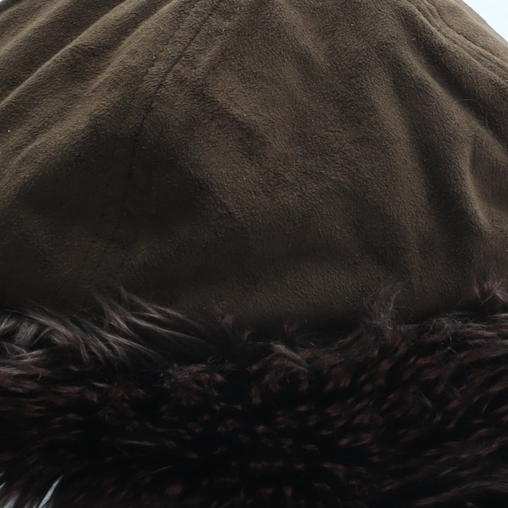 Artic Fox Womens Brown Polyester Cloche One Size