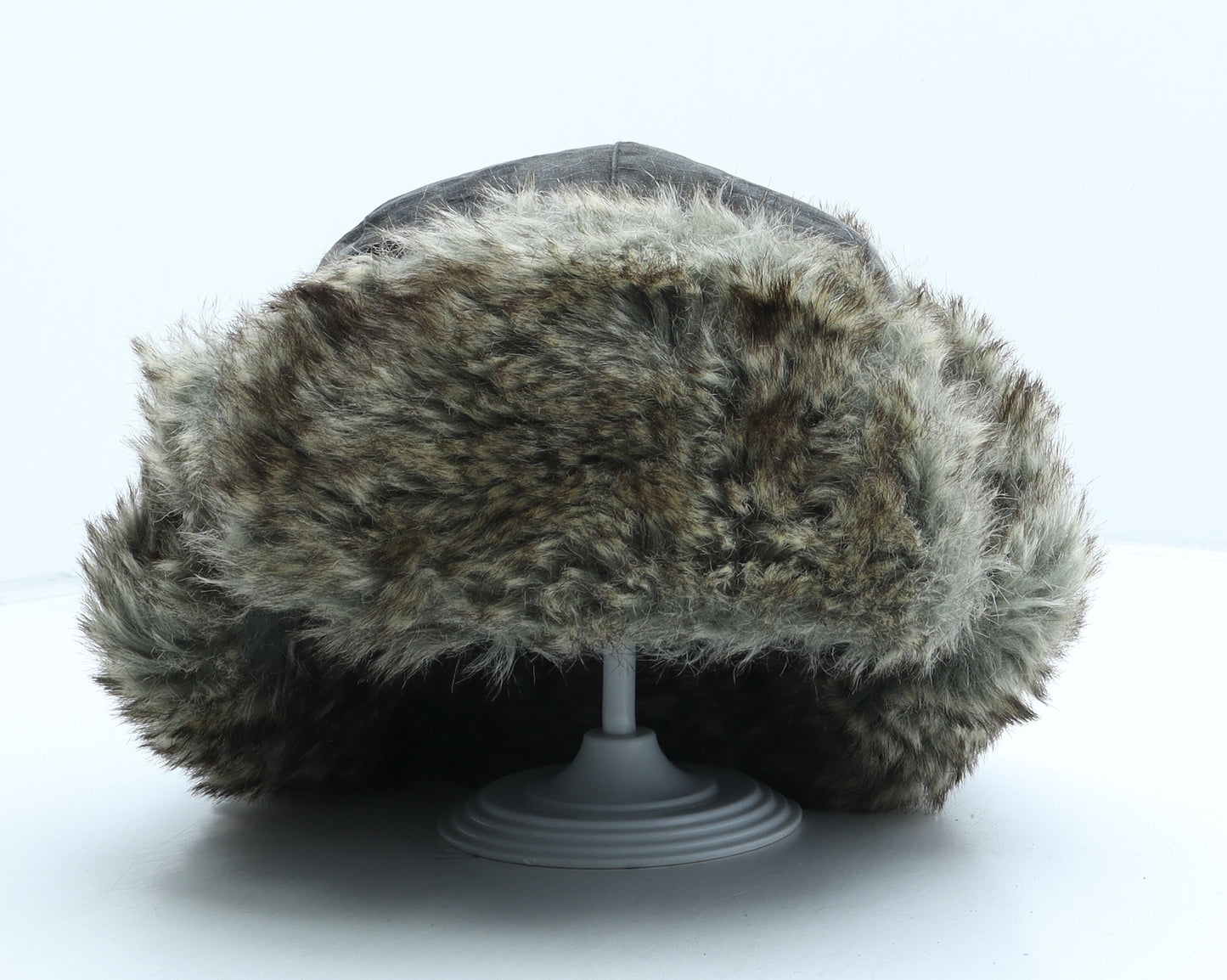 NEXT Boys Green Camouflage Cotton Trapper Hat Size L