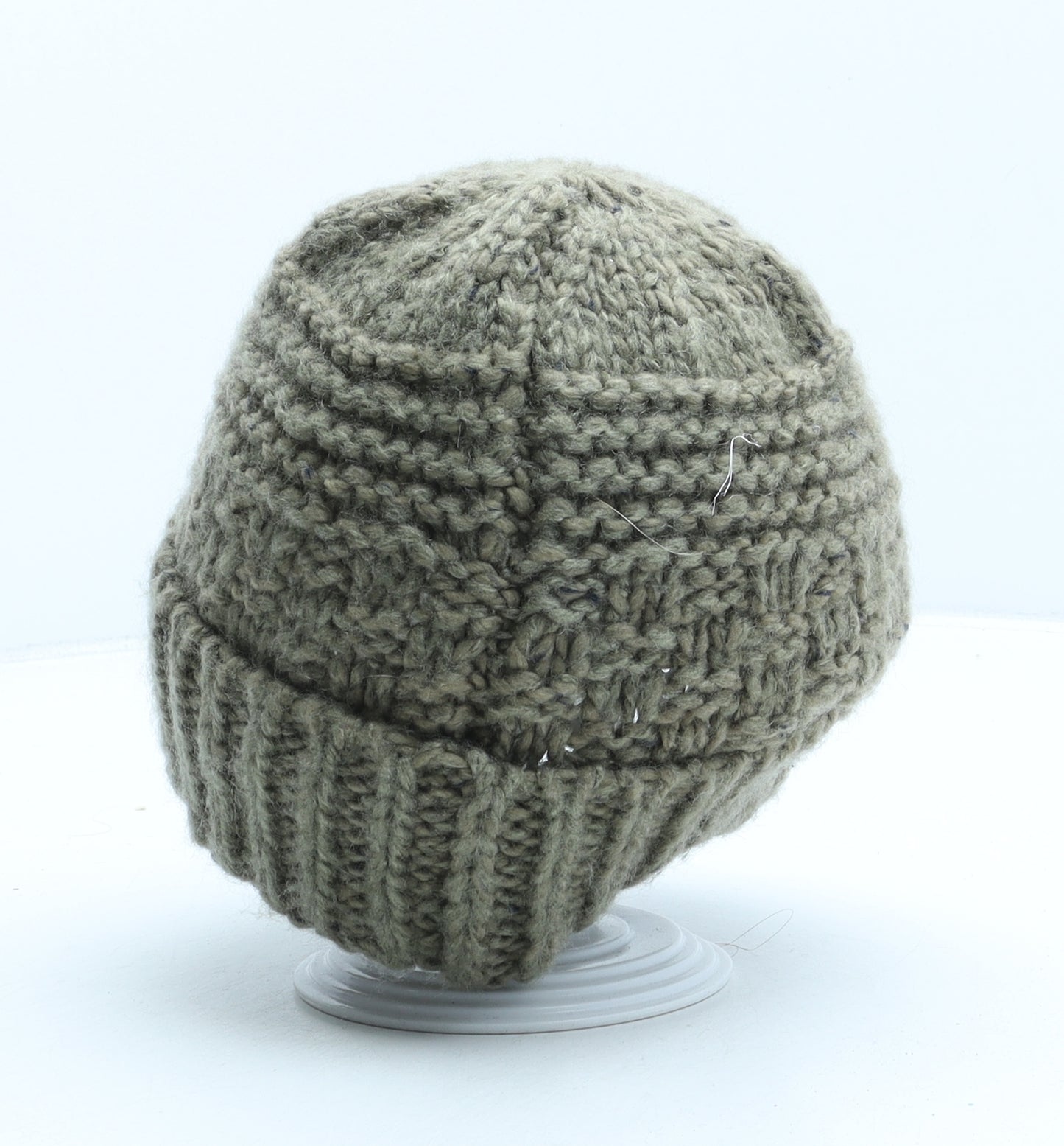 Weird Fish Mens Brown Acrylic Beanie One Size