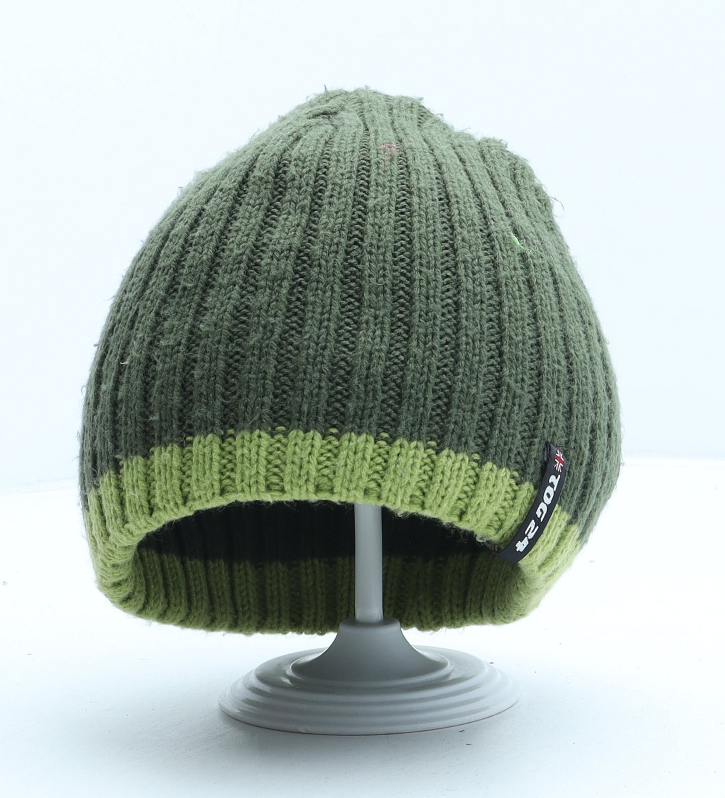 TOG24 Mens Green Acrylic Beanie One Size