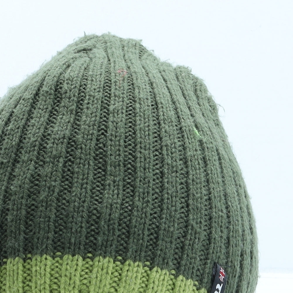 TOG24 Mens Green Acrylic Beanie One Size