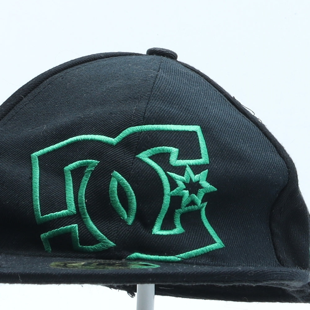 DC Shoes Mens Black Acrylic Snapback Size 7 1/2