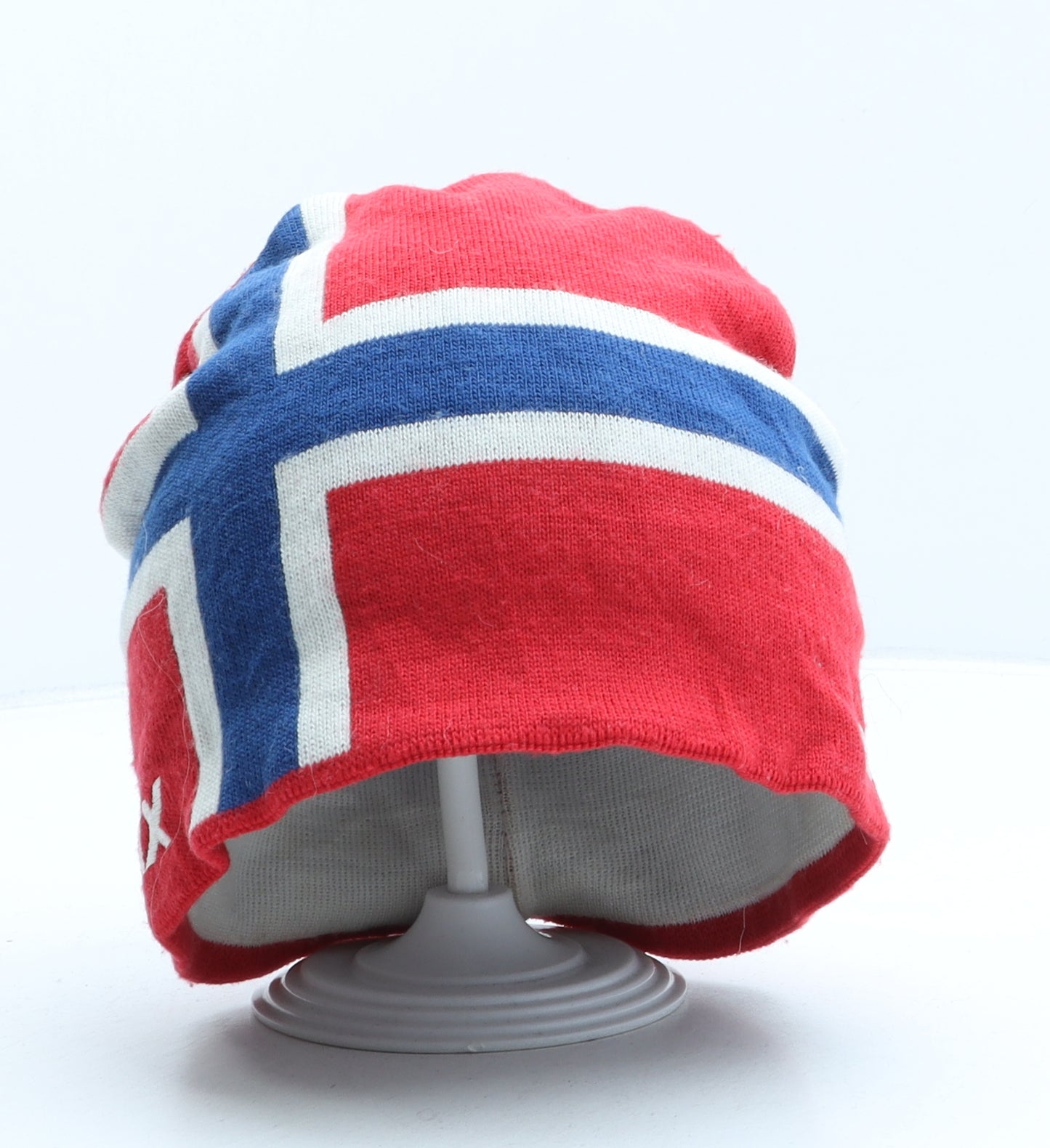 Swix Mens Red Acrylic Beanie One Size - Norway