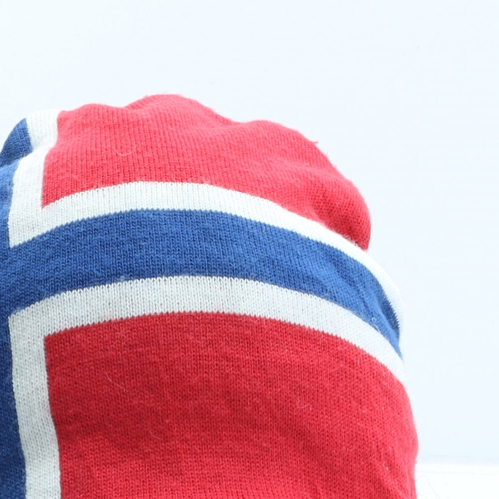Swix Mens Red Acrylic Beanie One Size - Norway