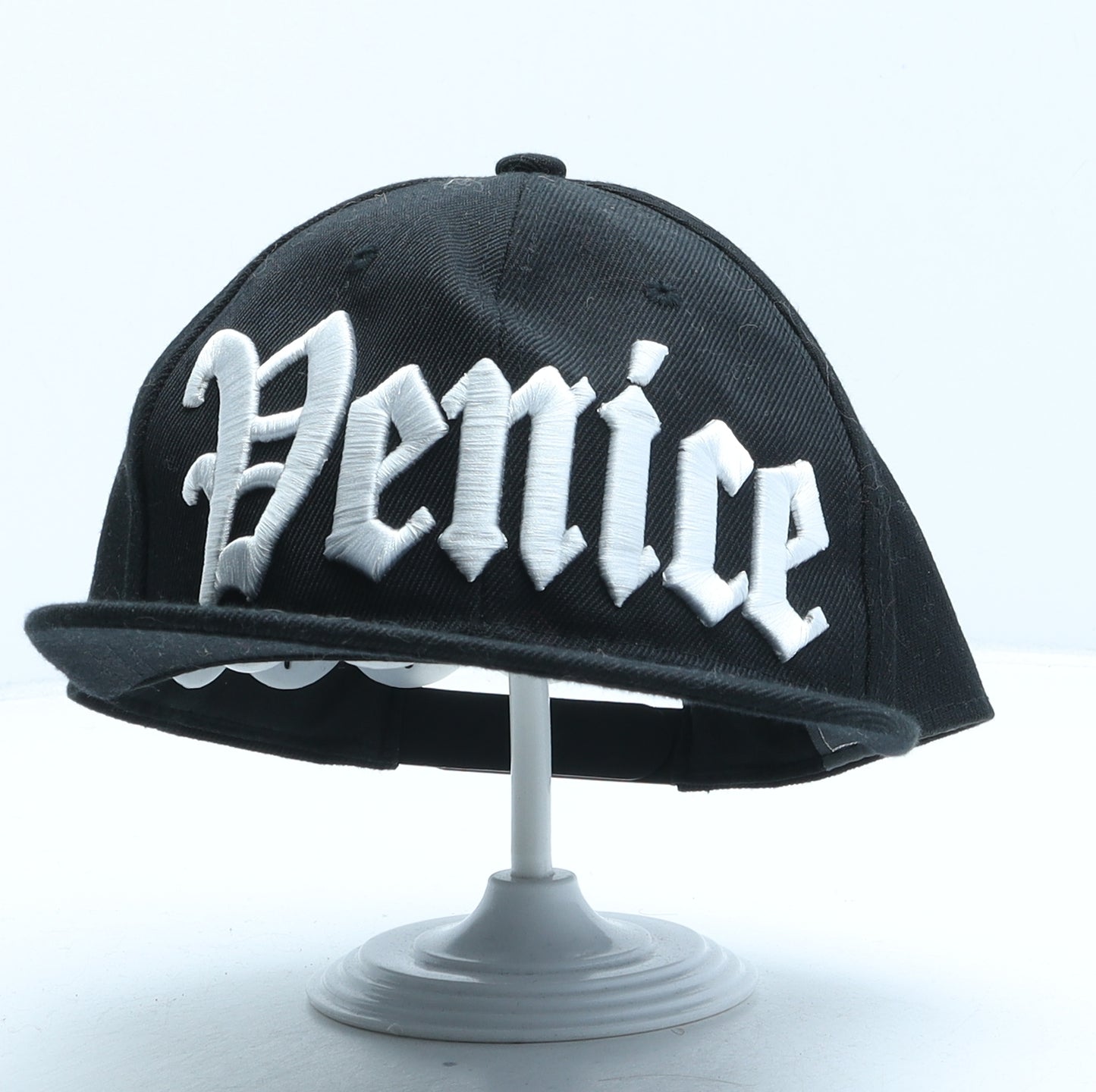 Headlines Mens Black Acrylic Snapback One Size - Venice
