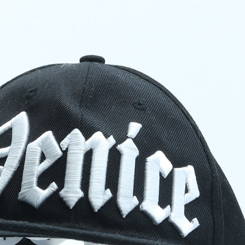 Headlines Mens Black Acrylic Snapback One Size - Venice