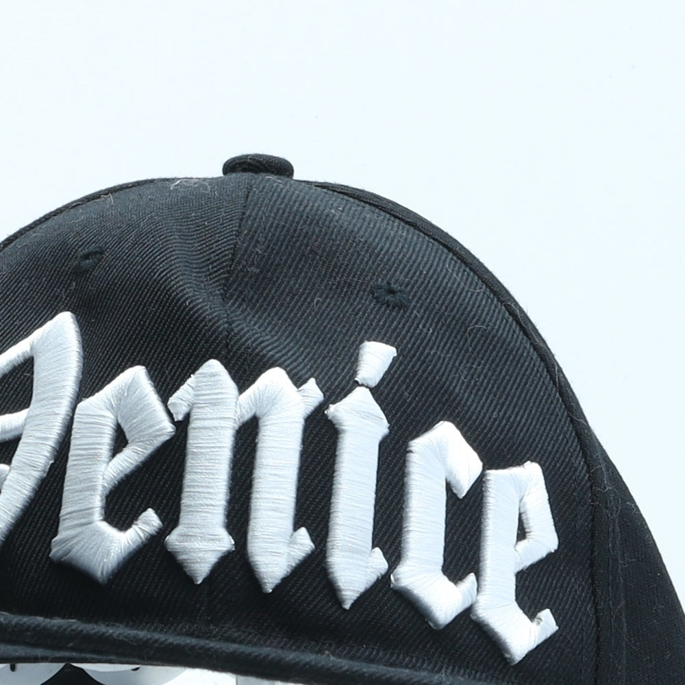 Headlines Mens Black Acrylic Snapback One Size - Venice