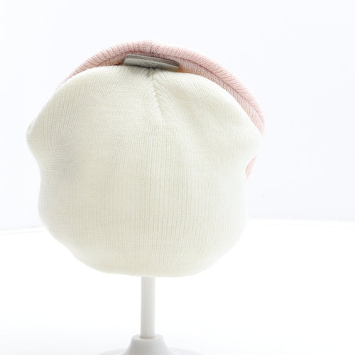 Primark Girls Multicoloured Acrylic Beanie Size S - Pack 2 Hats