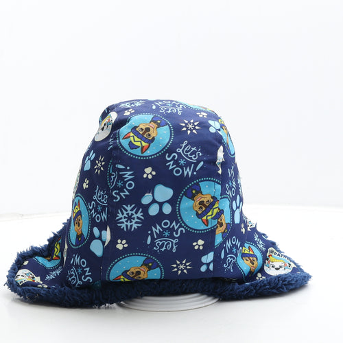 George Boys Blue Polyester Trapper Hat Size S - Paw Patrol