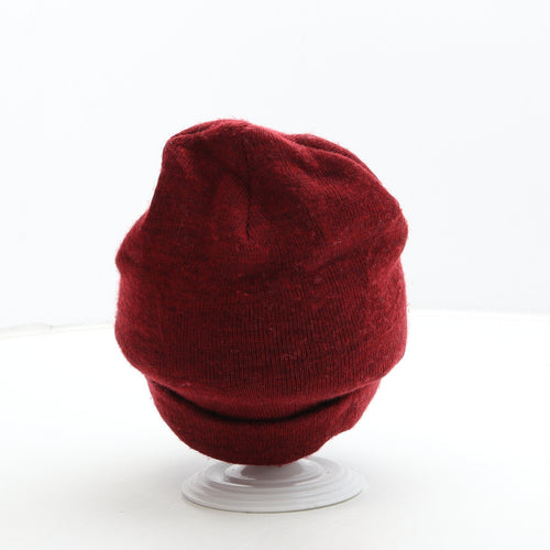 Levi's Mens Red Acrylic Beanie One Size - Logo