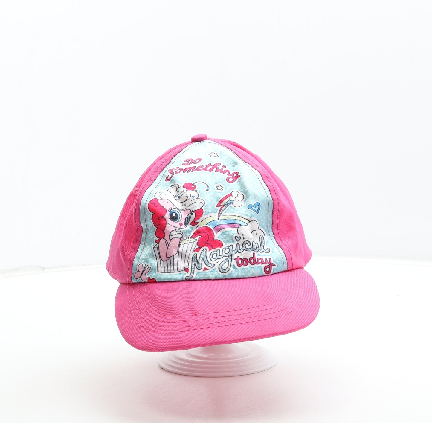 My Little Pony Girls Pink Polyester Baseball Cap Size Adjustable - My Little Pony
