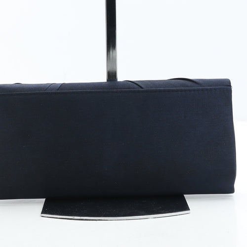 Preworn Womens Navy Polyester Clutch Size Small