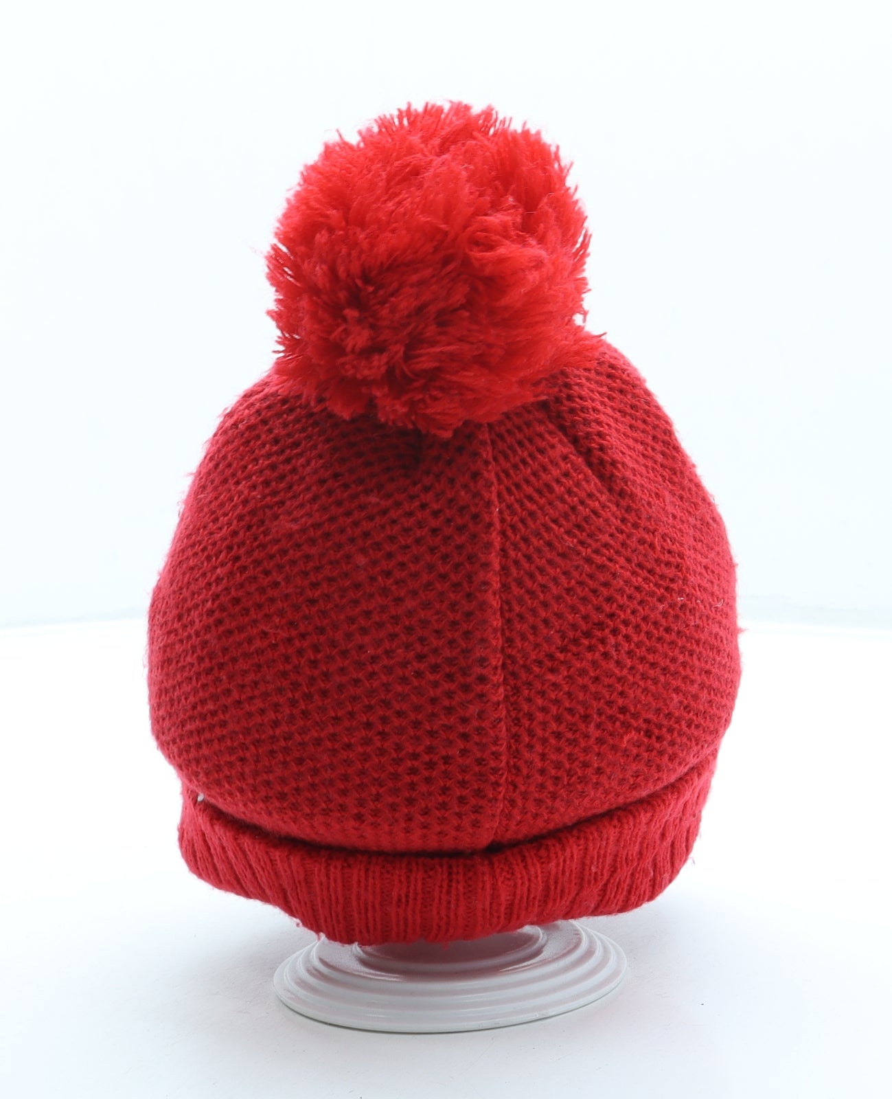 Nutmeg Boys Red Acrylic Bobble Hat One Size - Paw Patrol