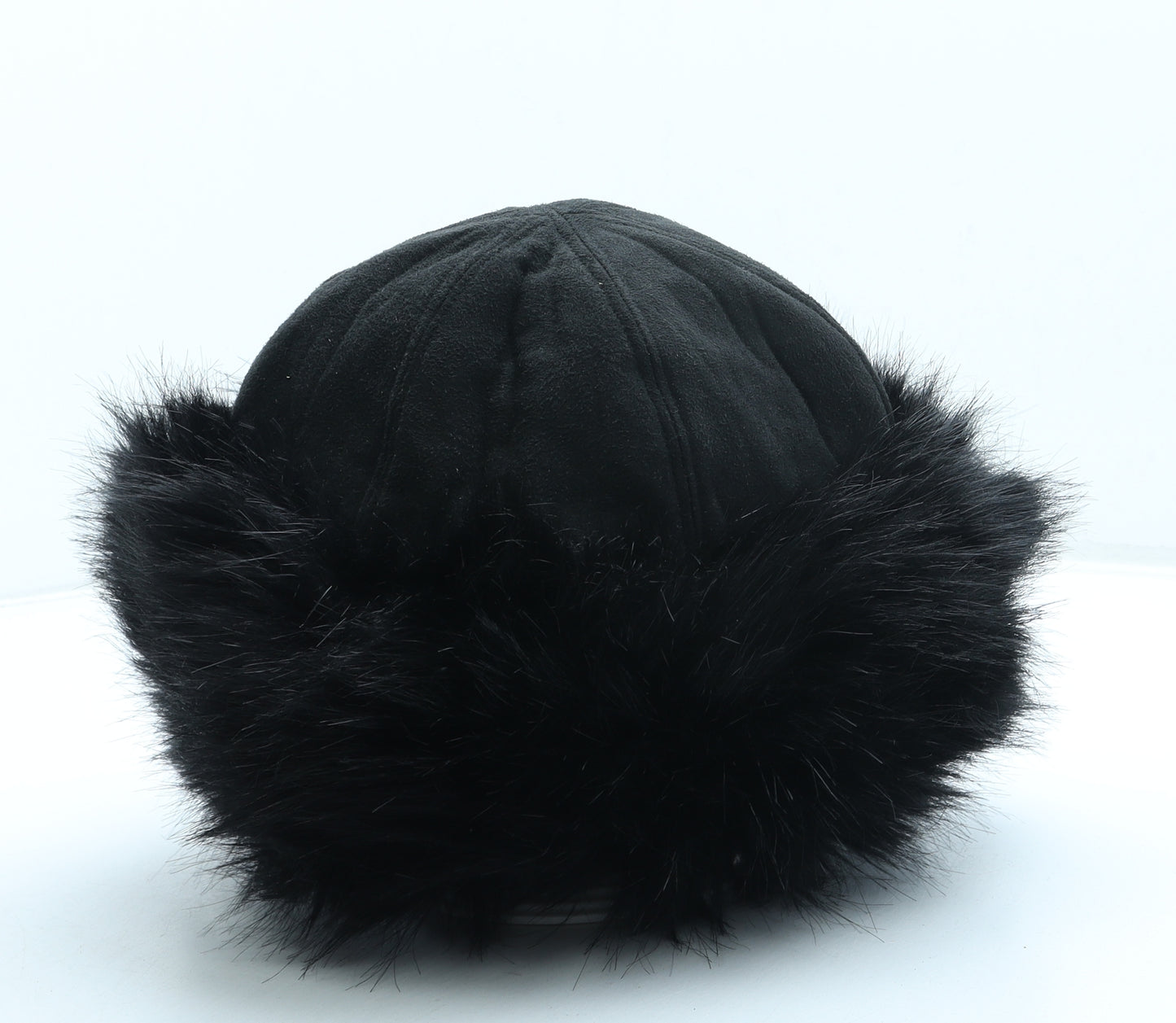 Luxe Womens Black Polyester Cloche One Size