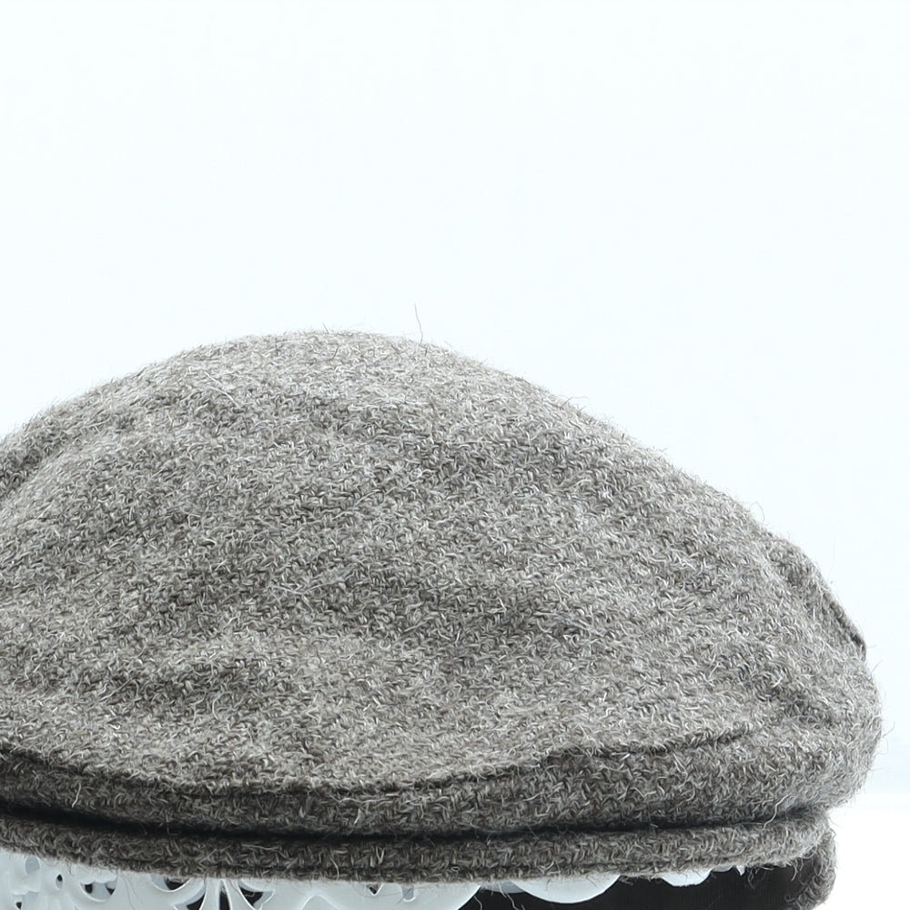 SheIn Mens Brown Wool Flat Cap Size M