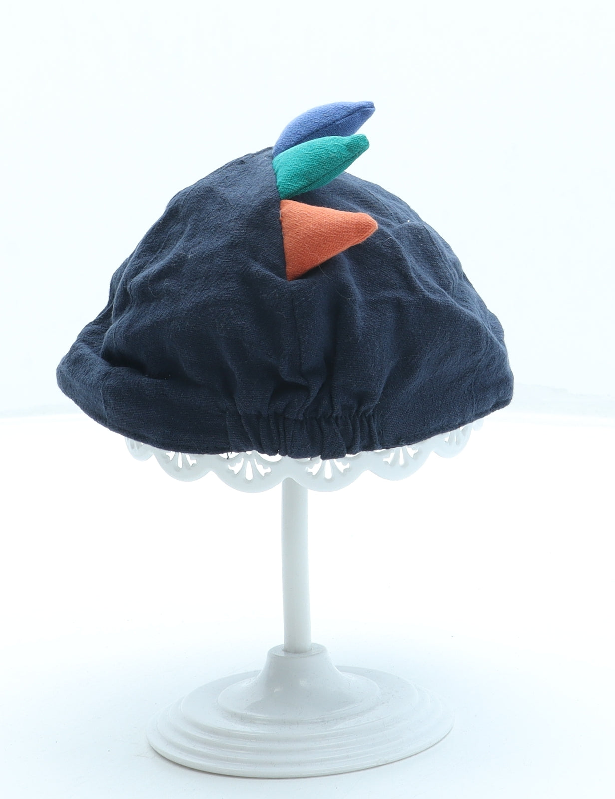 George Boys Blue Cotton Sun Hat One Size - Dinosaur