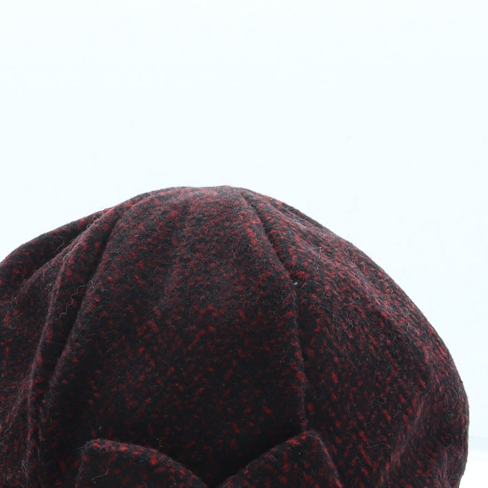 SheIn Womens Red Polyester Bucket Hat Size S