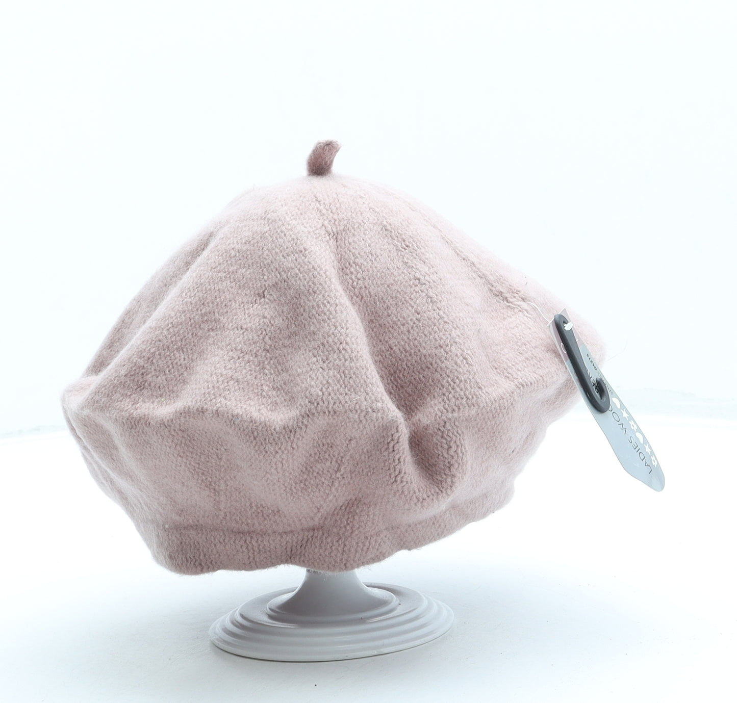 Anucci Womens Pink Wool Beret One Size