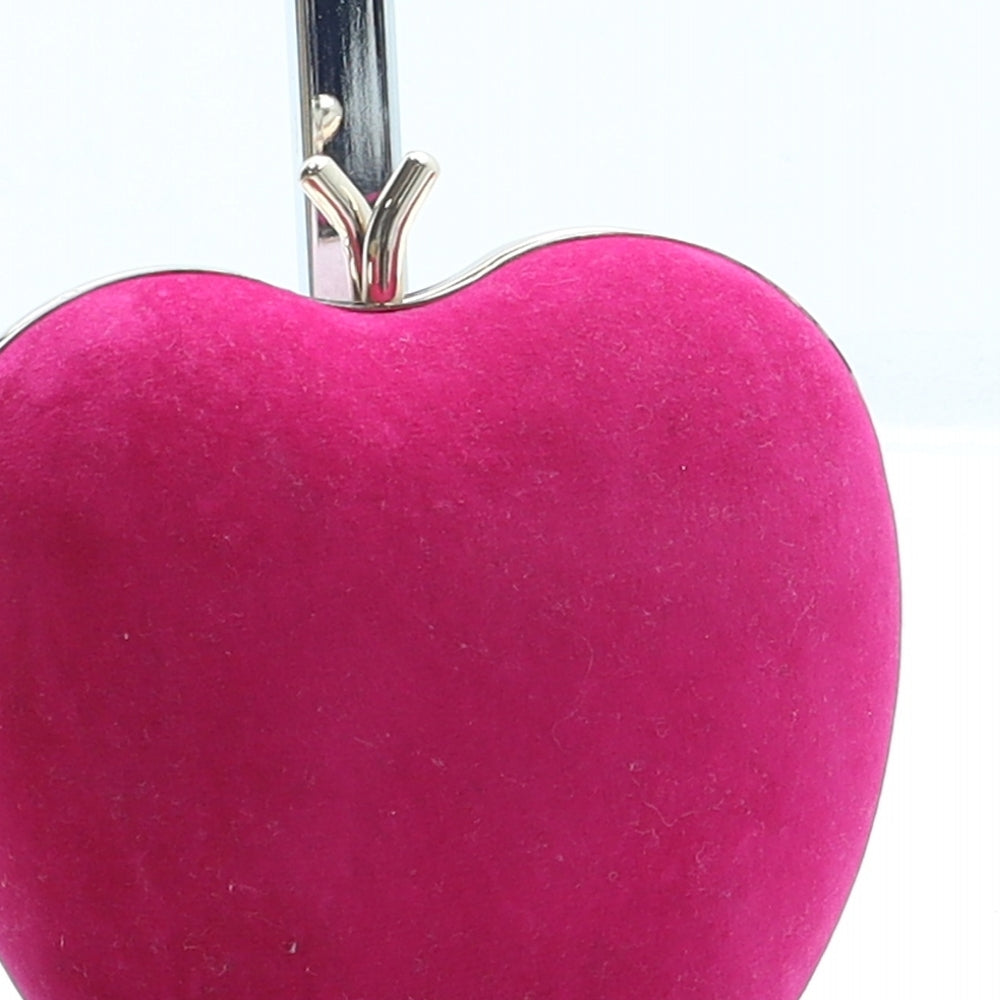 Nina Ricci Womens Pink Polyester Clutch Size Mini - Apple