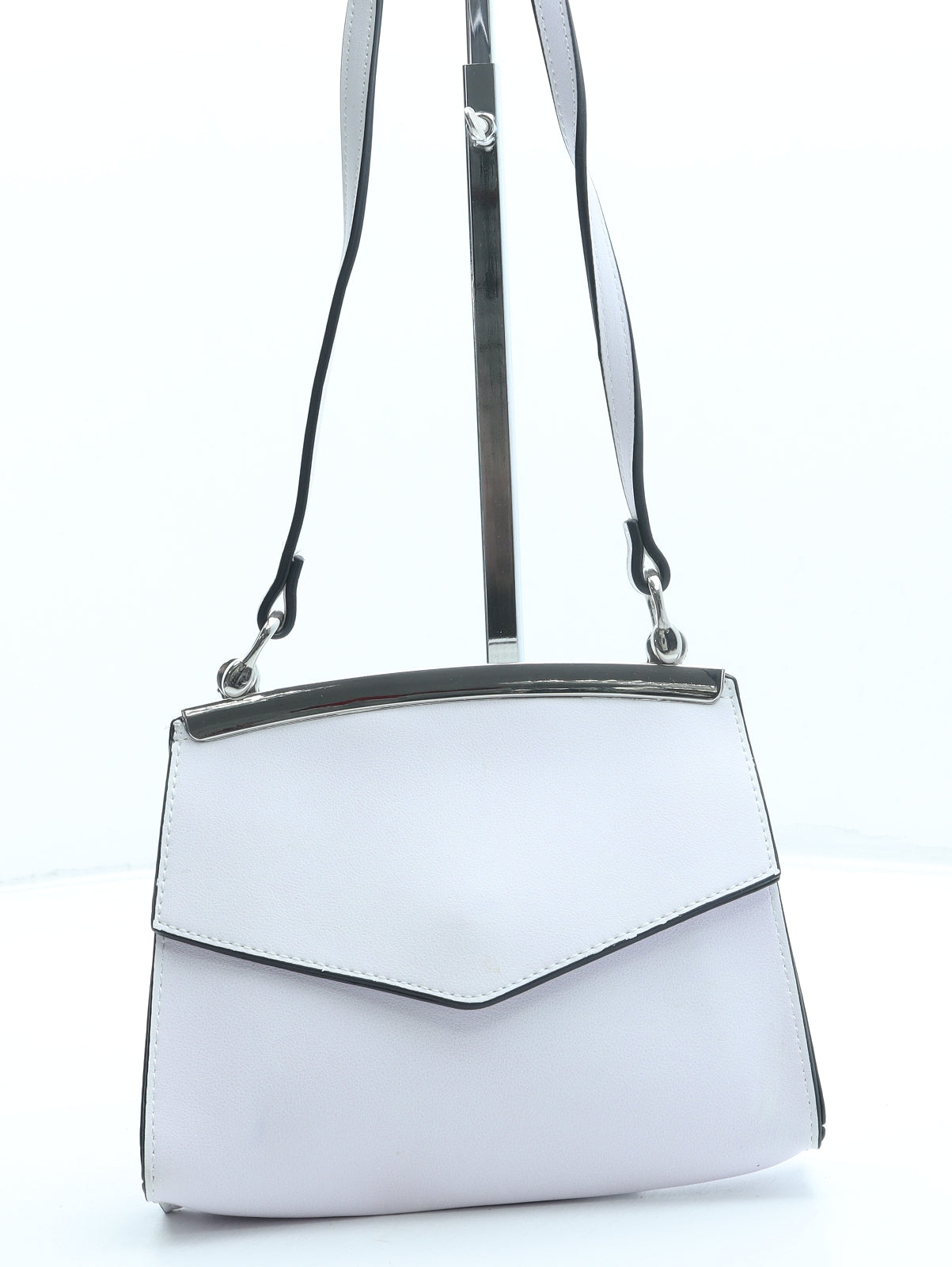 New Look Womens Lilac Polyurethane Crossbody Size Micro