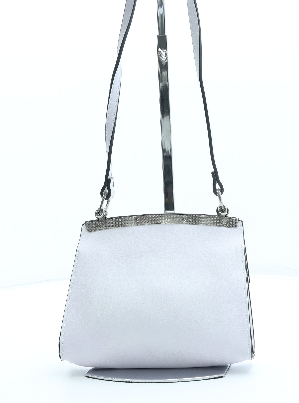 New Look Womens Lilac Polyurethane Crossbody Size Micro