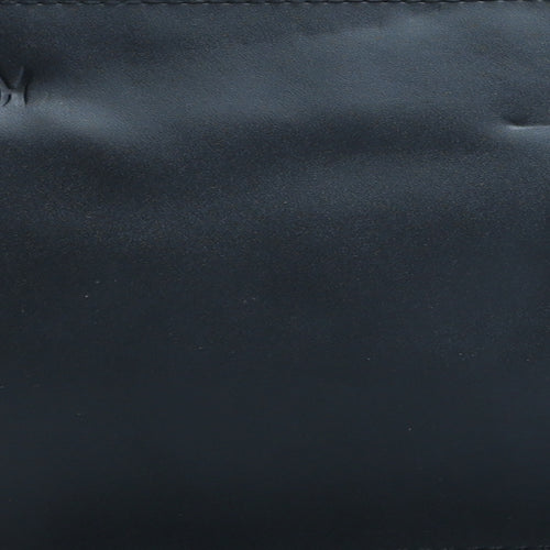 Atmosphere Womens Black Animal Print Polyurethane Clutch Size Medium - Croc Texture